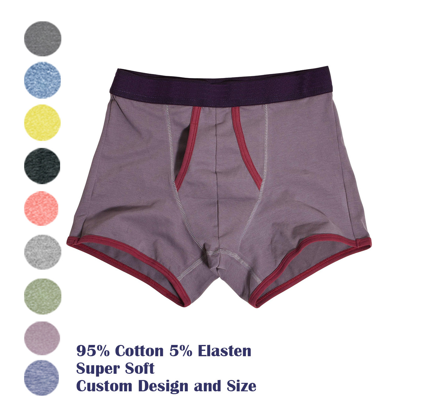 cheap personalized wholesale price silk boxers men boxer brief ...