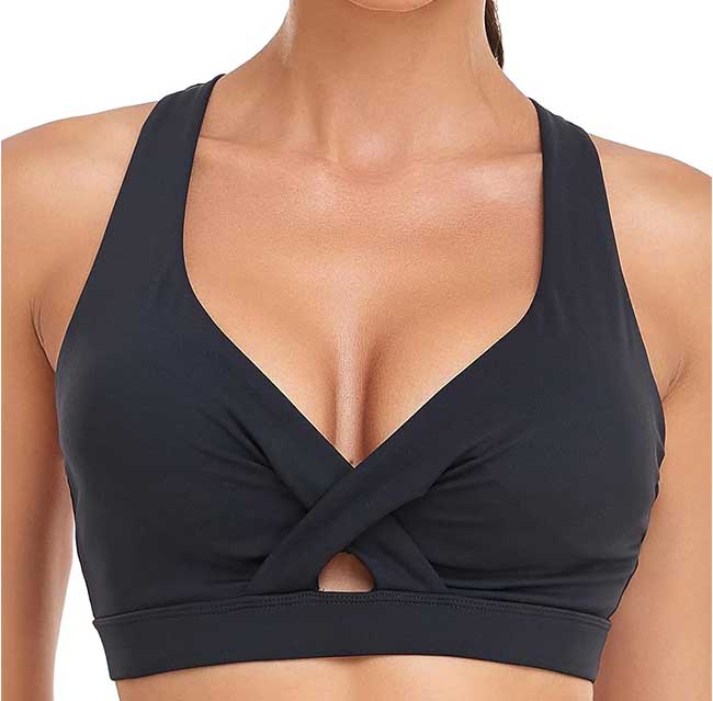 Cheap price running sport bra import garments from Bangladesh